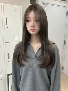 トレヘアー 京都 烏丸(tRe hair) レイヤー/グレージュ/韓国/艶髪/レイヤーカット