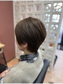 襟足スッキリ！ショートヘア