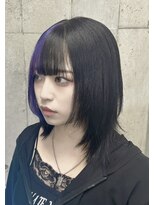 インク 渋谷(INK.)&nbsp;ダークアッシュ/似合わせカット/ミディアムレイヤーカット