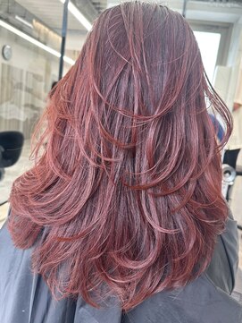 エトワール(ETOILE) ブリーチなしWカラー/ワインレッド