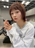 ボブ ミディアム くびれボブ ブリーチなし 銀座 東銀座 20代30代