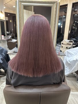 ヘアーアンドラッシュ ジーナ(Hair&Lash Jiina) ピンクベージュ