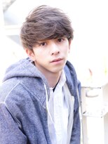 アクロス(AKROS)&nbsp;【AKROS】イージーパーマ アシメマッシュ