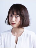 美シルエットボブでセンスアップ