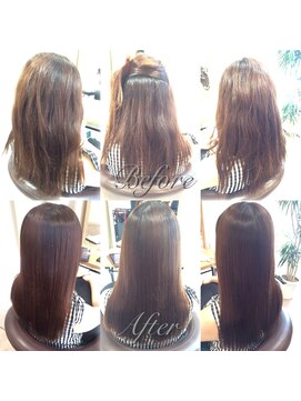 ノーブロー 酸性縮毛矯正専門技師(No.Blow) 名古屋の酸性縮毛矯正。エアリーな柔らかさで美しい美髪矯正