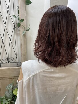 美容室 パルス 静岡鷹匠店(PALS) ピンクブラウン