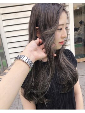 イェッカ(YECCA) 極細ハイライト＊グレー