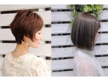 似合うヘアスタイルを提案します