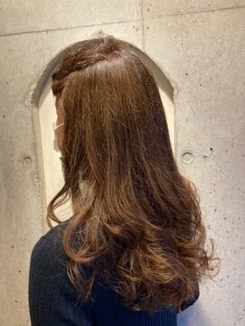 美容室 ル クラージュ アッシュブラウンカラー