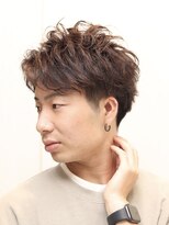 ヘアーアンドグルーミング ヨシザワインク(HAIR&GROOMING YOSHIZAWA Inc.)&nbsp;【ヨシザワ人形町】くせ毛風パーマアップバングツーブロック