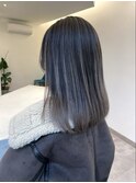 バレイヤージュペールベージュ