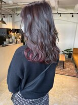 メリー オオサカ(Merly Osaka)&nbsp;大人気インナーカラー_チェリーレッドブラウン_