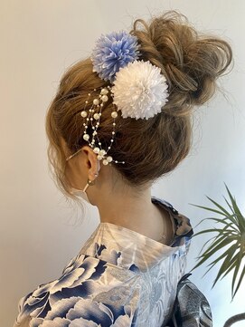 ロックワークオレンジ 西中島店(ROCK WORK ORANGE) 浴衣＆ヘアアレンジ