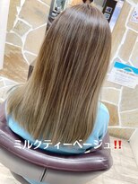 ビューティークラブジェイ アルパーク前店(Beauty club.J) ミルクティーベージュ!!