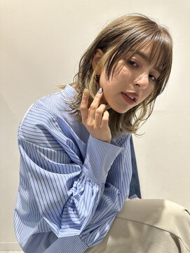 ロンド ストラーダ 心斎橋(Lond strada) シルキーベージュ×グレージュカラー【髪質改善/縮毛矯正】