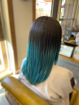 トルチェ(toRtue) ターコイズ　グラデーションカラー