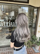 ザ アトリウム ヘア デザイン(the atrium hair design) シャドールーツグレー