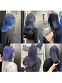 ホワイト 梅田(white) 色落ち綺麗なカラはーブルー、ラベンダーがオススメ!!