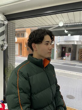 ウェルネス(Wellness) マッシュパーマウルフ波巻きハイライト69