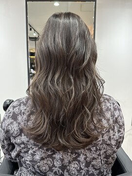 アグ ヘアー セントラル 本厚木店(Agu hair central) 《ハイライト×グレージュ》透け感◎ 本厚木