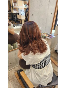 ヘアメイク ゼロ(0) ほんのりオレンジブラウン