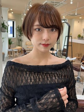 アンバー 池袋(amber) アッシュカラー/マッシュショート/縮毛矯正[池袋駅]