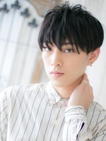 モッズヘアメン 名護大東店(mod's hair men)&nbsp;20代30代学生ブラックフェザーマッシュ就活ヘアk名護大東