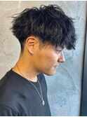 ツイストスパイラルパーマソフトツイストパーマメンズパーマ高崎