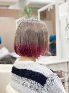 アクアライム(Aqua Lime) ナチュラルボブ^_^