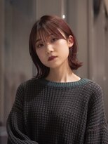 ビュートリアム 梅田(BEAUTRIUM)&nbsp;ぱつっとボブ/ボブ/外ハネボブ/ピンクカラー