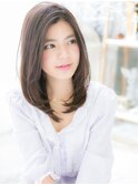 黒髪も◎大人かわいい小顔美髪エアストレートh3上尾20代30代40代