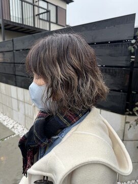 ラナバイモアナ 逗子 葉山(LANA by MOANA) ハイライトパーマスタイル