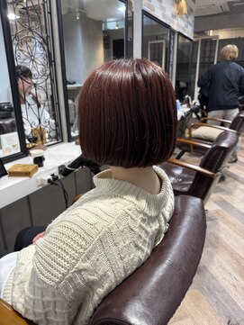 シエル 立川店(CIEL) 【CIEL×久光】ピンクブラウンボブ