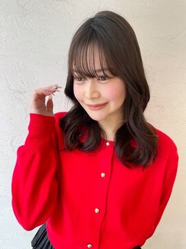 オーロ 西大寺店(ORO) フェミニン溢れるくびれミディアム