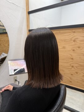 エヌ 北千住(N) 結べる長さの外ハネボブ！