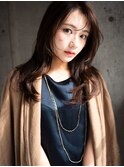 髪質改善大人セミロング×顔周りレイヤーカット