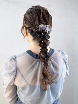 アルバム 新宿(ALBUM SHINJUKU) ロングおくれ毛韓国ヘア顔周りレイヤー_ba540511