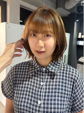 シェノン 心斎橋(CHAINON) ボブ/ミニボブ/切りっぱなしボブ/ワンレン/縮毛矯正/髪質改善