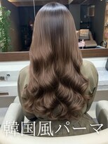 アミー 池袋(Ammy) レイヤーカット/顔周りカット/顔周りレイヤー /韓国風パーマ