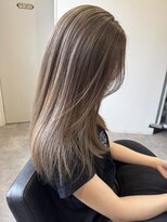 ナンバー(number+)&nbsp;30代40代ダブルカラーミルクティアッシュデザインカラー