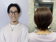 《stylist》飯冨 信二　大人女性の髪のお悩みを美しさに変える。小顔カットと白髪ぼかしで触れたくなる髪へ