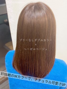 【ブリーチ特化】森山担当 ブリーチあり×ヘーゼルベージュ