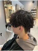 緩めのスパイラルパーマ
