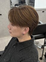 リオールバイニアウ(RE:ALL by Niau)&nbsp;MEN’S HAIR/サーフカール/刈り上げセンターパート/新田