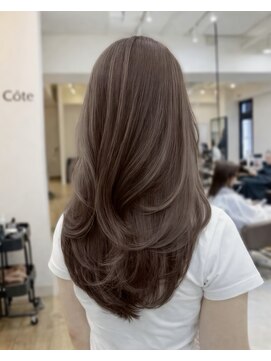 コート 表参道(Cote) 大人レイヤーカット/顔まわりレイヤー/ミディアムレイヤー