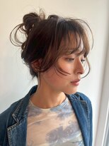 ブラウヘアアンドケア(care)&nbsp;レイヤーを生かしたアレンジ