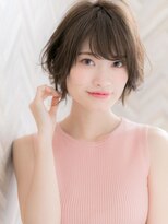 ローマ ギンザ(ROMA Ginza)&nbsp;ひし形レイヤーボブ/抜け感パーマショートボブ/30代40代50代
