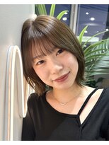ヘアワン(HAIR One) 落ち着きオリーブベージュ×顔周りカット