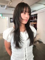 マカロニコースト(macaroni coast)&nbsp;レイヤーカット 透明感カラー