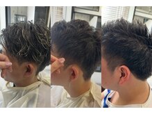 ラヴィー(Lavie)の雰囲気（メンズのお客様も多く、メンズのカットパーマも得意です！）